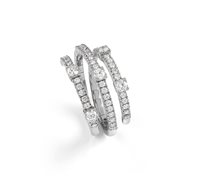 Ringe Damiani Dame Notte Di San Lorenzo in Weißgold Diamante 0.87 Ct 20085822 - 20085822